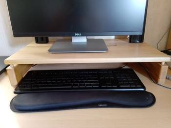 Monitor-Unterstand